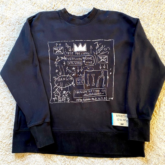 Rome Pays Off Basquiat Sweatshirt, Album Art, Size Small - Picture 1 of 6